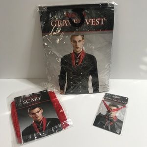 🎃Men's Graver Vest + Scarf & Necklace🎃